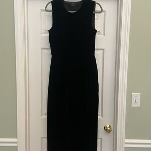 J. Crew Black Sleeveless Jumpsuit
